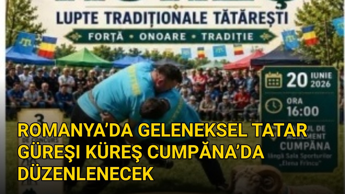 Romanya’da Geleneksel Tatar Güreşi KÜREŞ Cumpăna’da Düzenlenecek