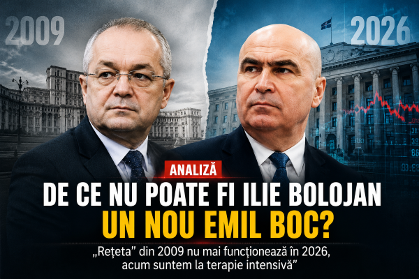 Bolojan–Boc Karşılaştırması: “2009’un Reçetesi 2026’da İşlemiyor”