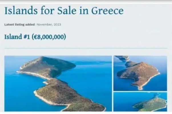 Yunanistan’daki gizemli ada daire fiyatına satışa çıkıyor - 1