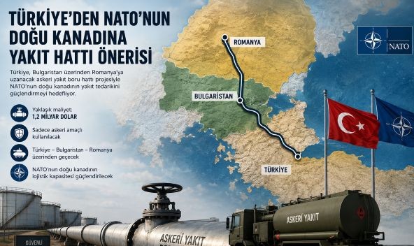 Türkiye’den NATO’nun Doğu Kanadına Yakıt Hattı Önerisi