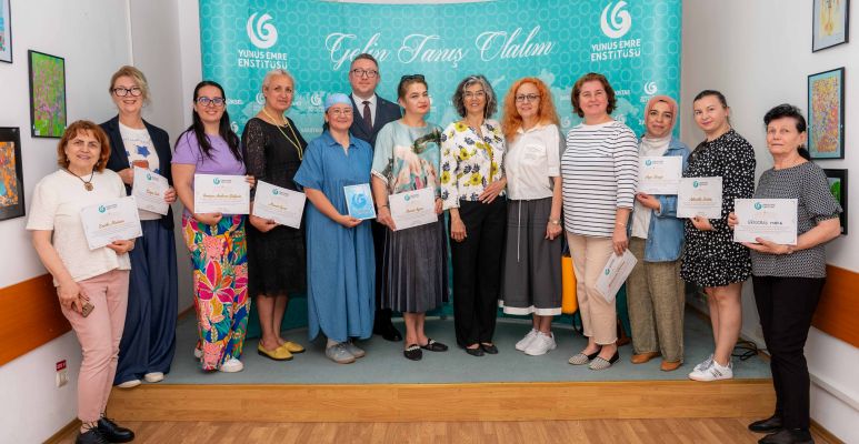 Dobruca’nın kültürel mirası ebru sanatıyla buluştu