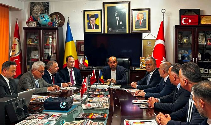 Samsun TSO Heyetinden Romanya Türkiye Ticaret ve Sanayi Odası’na Ziyaret - 3