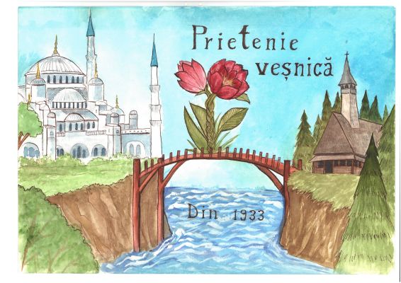 Yunus Emre Enstitüsü ile Türkçeyle Birleşen Gönüller, Dostluklarını Tuvale Yansıttı - 13