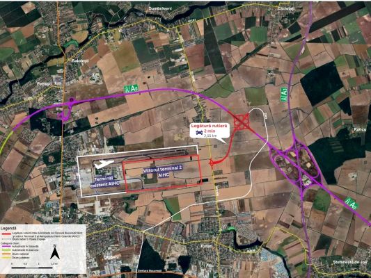 Otopeni Havalimanı’nı A0 Otoyolu’na Bağlayacak Projeye 15 Teklif