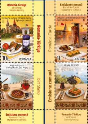 Recep Kankal & Türkiye-Romanya Gastrodiplomasi Pulu - 2