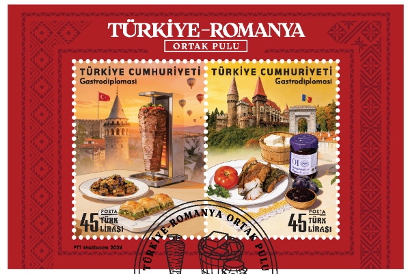 Recep Kankal & Türkiye-Romanya Gastrodiplomasi Pulu - 1
