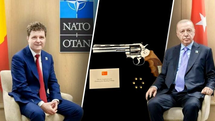 Erdoğan’dan Nicușor Dan'a hediye edilen revolverin mesajı ortaya çıktı