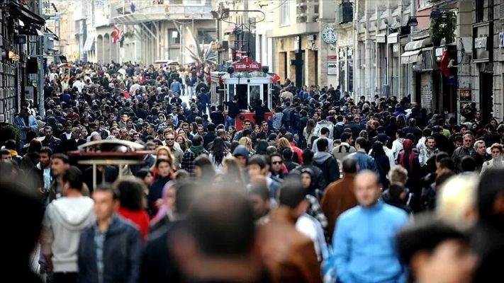 Türkiye dünya nüfusunun yüzde 1'ini oluşturdu