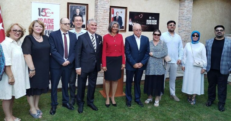 15 Temmuz şehitleri Köstence'de dualarla anıldı - 7