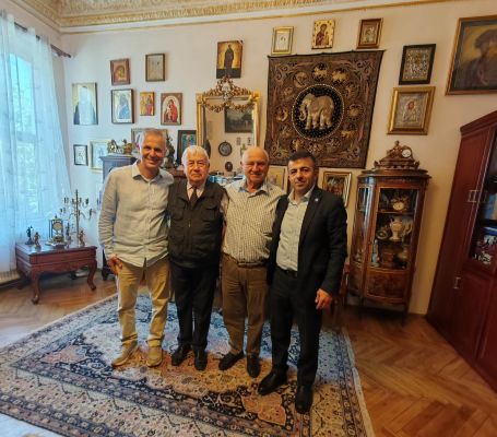 UYAFA Başkanı Necati Alcık’tan Prof. Dr. Pavel Abraham’a ziyaret