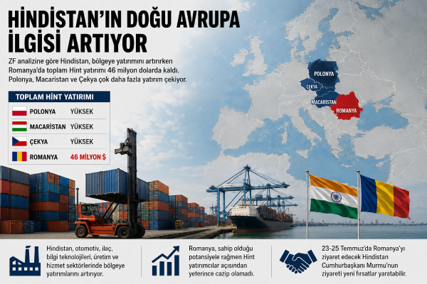 Hindistan Cumhurbaşkanı geliyor, yatırımlar hâlâ düşük