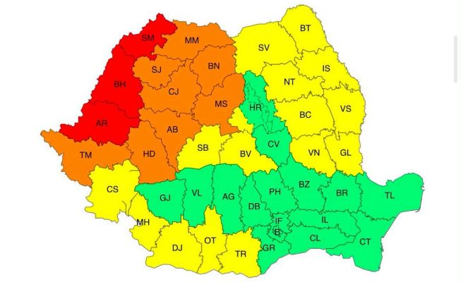 Batı Romanya kavruluyor: üç il için kırmızı sıcaklık alarmı