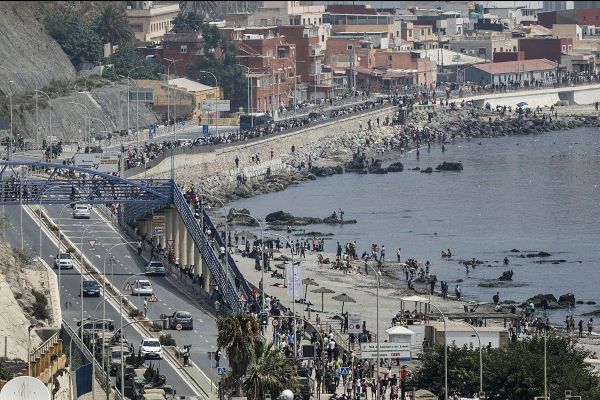 Ceuta'da göç krizi