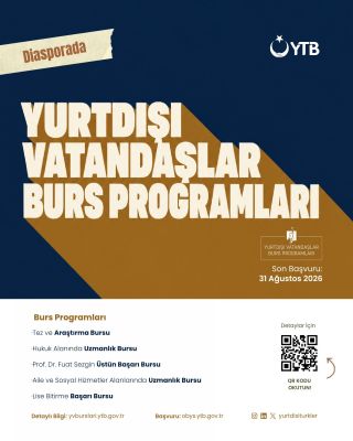YTB, Yurt dışındaki vatandaşlar için burs başvurularını sürdürüyor - 1