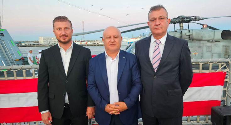 Köstence’de Türk gemisinde üst düzey buluşma - 14
