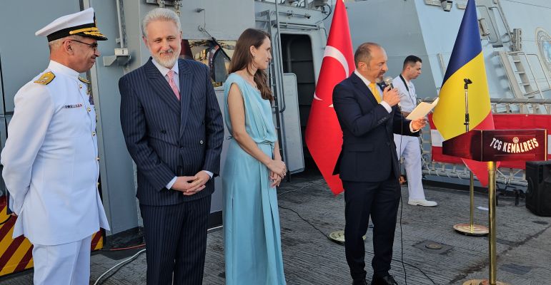 Köstence’de Türk gemisinde üst düzey buluşma - 10
