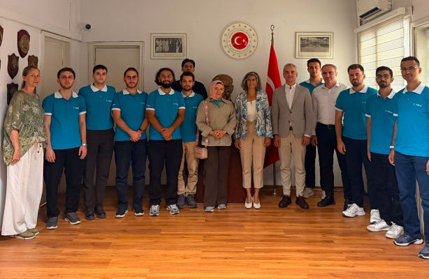 TİKA’nın Kalkınma Elçileri Köstence Başkonsolosluğunu ziyaret etti