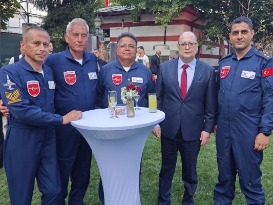 Türk Yıldızları Bükreş’teki Zafer Bayramı resepsiyonuna katıldı - 7