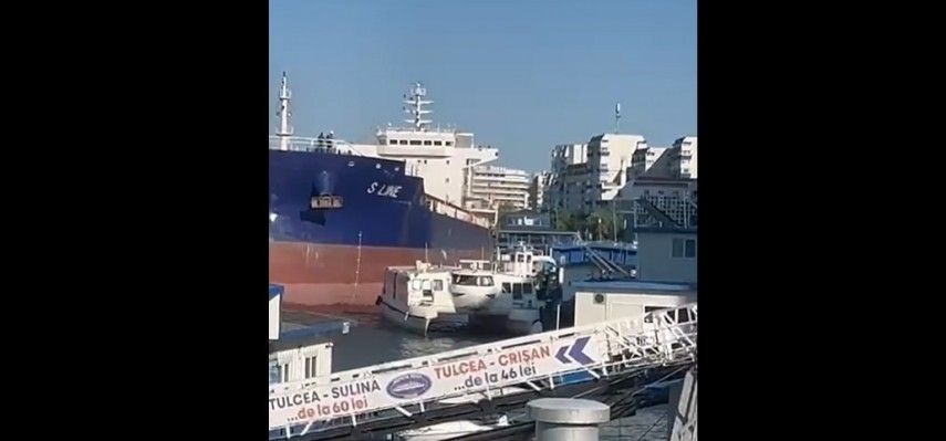 Türk şirketine ait geminin Tulcea Limanı’ndan çıkışı yasaklandı - 1