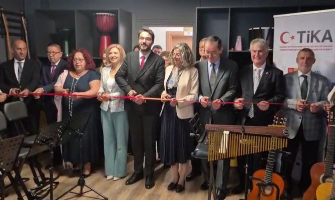 Mecidiye’de Kadriye Nurmambet Müzik Sınıfı açıldı - 9