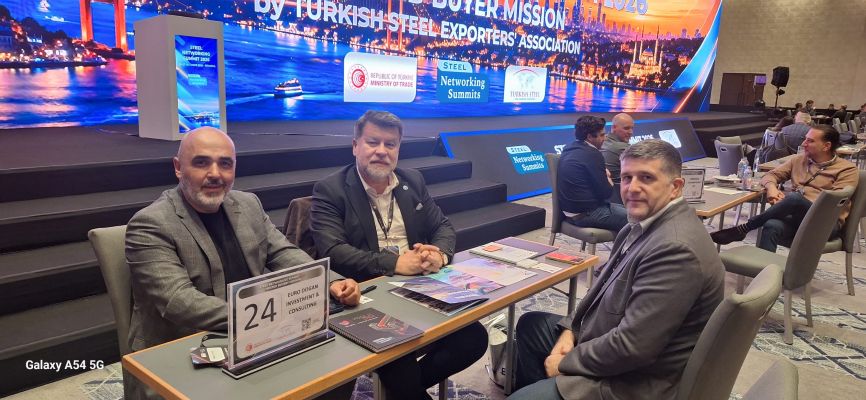 Nazmi Doğan Romanya ve Bulgaristan’dan alım heyetlerini çelik zirvesine götürdü - 1