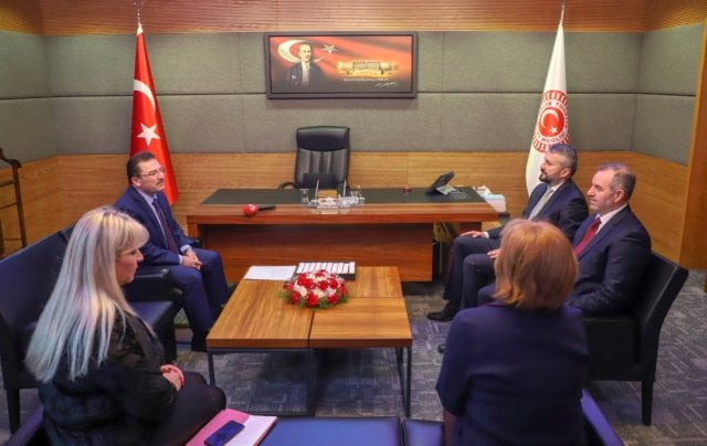Büyükelçi Şopanda Altınok’u ziyaret etti