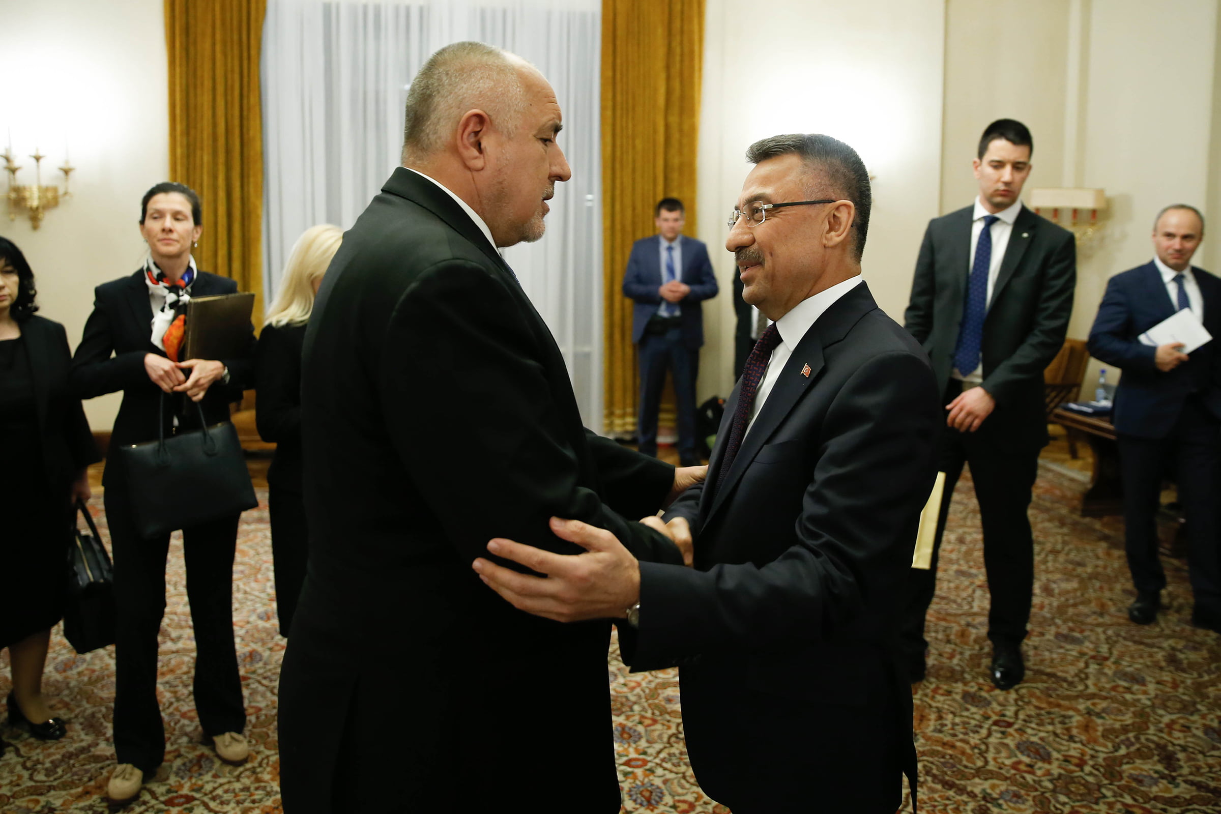 Oktay, Bulgaristan Başbakanı Borisov ile görüştü