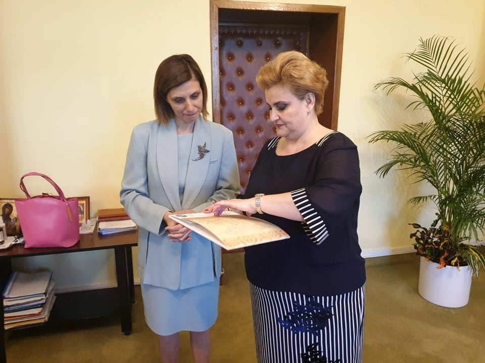 Gavrilescu’yu Büyükelçi Aramaz, Bakan kutladı