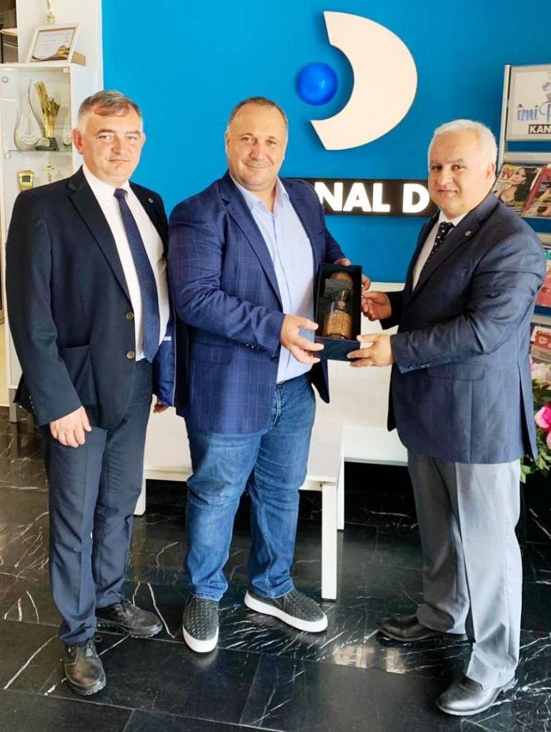 Ateş’ten Kanal D Romanya’ya ziyaret