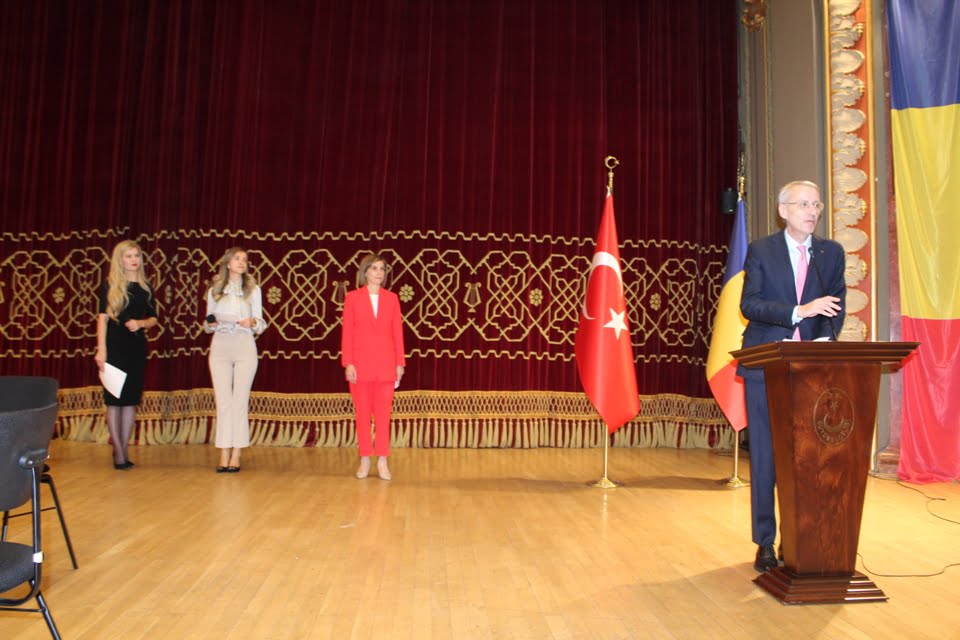 Bükreş’te Cumhuriyet Bayramı kabulü