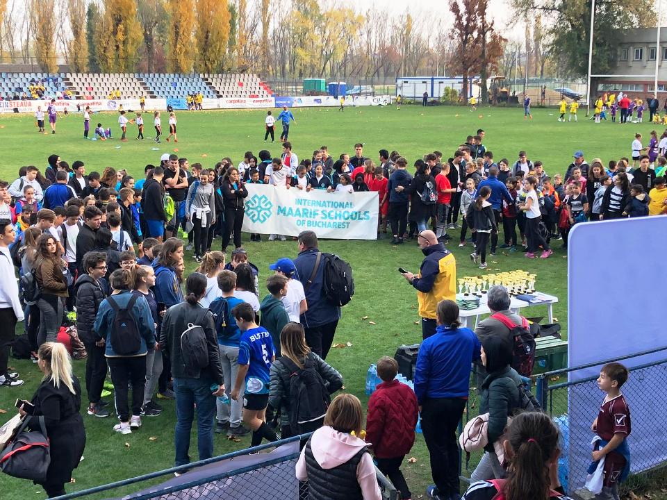 Bükreş Maarif Okulu spor organizasyonlarında