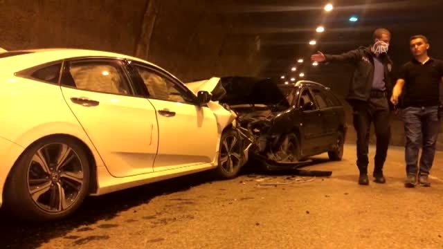 Romanya plakalı araç Zonguldak’ta kaza yaptı
